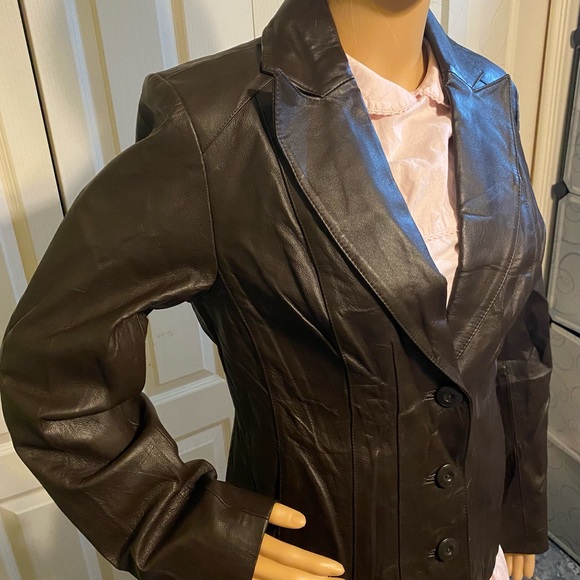 East5th leather jacket women’s - Picture 3 of 9